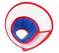 ERINGOGO Collier De Réglable pour Chien Collerette Transparent Anti-léchage pour Soins Post-opératoires Couleur Bleue