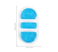 ERINGOGO Compresse Froide Nez En Gel Tpu Bleu Flexible Petit Format Pack De Glace Réutilisable Naturel Soin Blessures Rhinoplastie Et Thérapie Froid