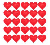 ERINGOGO Confettis de Table de Cœur en Éponge 35 CM Lot de 100 Pièces Rouges Décoration Saint-Valentin Mariage Fête et Anniversaires Confettis Romantiques pour Événements Festifs