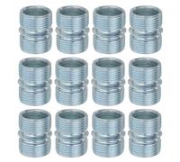 ERINGOGO Connecteurs Filetés Double Tête pour Étagères Métalliques 25X28 MM - Lot de 20 Écrous de Fixation et Boulons de Connexion - Accessoires pour Rayonnages Robustes et Modulables -