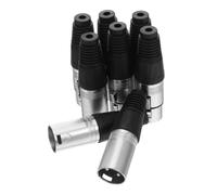 ERINGOGO Connecteurs Xlr Broches Soudés Durables pour Microphone Kit Mâles Femelles Transmission Audio Claire Professionnelle pour Sonorisation et Usage Pro