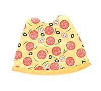 ERINGOGO Costume De Chien Pizza pour Halloween Manteau Original pour Animaux De Compagnie Vêtement pour Chiens Et pour Et Événements Spéciaux