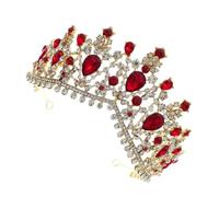 ERINGOGO Couronne de Mariage Baroque Vintage Accessoire pour Mariée Élégant pour Fêtes et