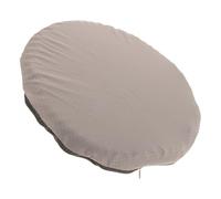ERINGOGO Coussin de Siège Auto Rond en Latex 41 X 35 CM Coussin Ergonomique Antidérapant pour Chaise et Tabouret Confortable et Respirant Adapté au Bureau Chambre et Voiture Couleur