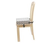 ERINGOGO Coussin De Siège Rehausseur Pour Garçon Et Filles Gris Et Portable En Mousse Solide Maison Sorties Au Restaurant Facile à Nettoyer