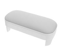 ERINGOGO Coussin de Table Manucure Portable Cuir PU Gris Repose-bras Antidérapant pour Nail Art Oreiller Main Pratique et Facile à Nettoyer Adapté Salon et Usage Maison