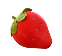 ERINGOGO Coussin Fraise Peluche Doux Décor Chambre Multifonctionnel Fruit Créatif