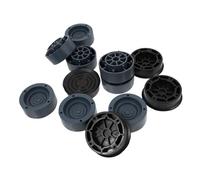 ERINGOGO Coussin pour Machine à Laver Antidérapant en Plastique 4pcs, Patins Amortisseurs Faciles à Installer, Supporte une Forte Charge, pour Salle de Bain ou Hôtel