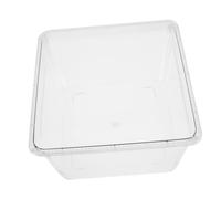 ERINGOGO Couverture Antisplash pour Oiseaux Transparente pour Cage à Oiseaux Accessoire De Nettoyage Pratique Design Acrylique Haute Clarté