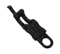 ERINGOGO Crochet à Dégagement Rapide Boucle Métallique Polyvalente en Alliage de Zinc Noir Simplifiant L'attache pour Harnais et Rênes de Cheval en Routines Équestres