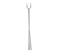 ERINGOGO Crochet à Viande en Acier Inoxydable Long, Crochet de Retournement pour Barbecue, Outil Robuste pour Griller Porc et Rôti, Accessoire la Cuisine Inox, Barbecue en Extérieur -