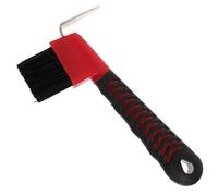 ERINGOGO Cure Pied avec Brosse pour Chevaux Outil de Manche Ergonomique Nettoyage des Sabots Accessoire Équitation Couleur Aléatoire
