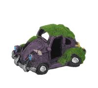 ERINGOGO Décoration Aquarium en Résine Ruines Voiture 13,2x7,6x6,5 Cm Ornement Paysage Aquatique Simulation pour Aquarium Eau Douce Accessoire Décoratif Amusant