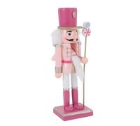 ERINGOGO Décoration Noël Nutcracker Macaron Couleurs Figurine Soldat de Noël pour Table et Fenêtre Accessoire Photo Adorable et Polyvalent