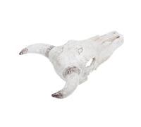 ERINGOGO Décoration Terrarium Crâne de Vache Résine pour Aquarium Reptile Cachette Tortue Aménagement Grotte Entretien Facile Décor Unique pour Réservoir Gecko et Dragon Barbu