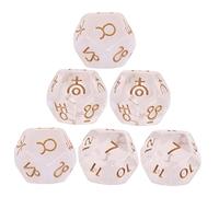 ERINGOGO Dés Polyédriques de Divination 12 Faces pour Jeux de Société Accessoires de Tarot Kit de Divination Outils Ludiques pour Adultes et Garçon et Filles 2 Sets