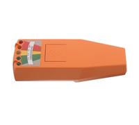 ERINGOGO Détecteur de Rayonnement Électromagnétique Orange Haute Fréquence avec Affichage Instantané, Moniteur de Champ Électromagnétique Portable pour Chasse aux Fantômes et Contrôle