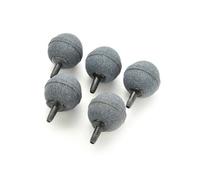 ERINGOGO Diffuseur à Bulles pour Aquarium Forme Boule 6 Pcs en Pierre Naturelle, Crée des Bulles Fines et Uniformes pour Oxygéner Poissons en Aquarium Maison