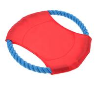 ERINGOGO Disque Volant Indestructible pour Chiens, à Mâcher Souple Résistant aux Morsures, D'entraînement pour Animaux de Compagnie, Adapté Lancer, Couleur Aléatoire Plusieurs Styles