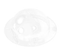 ERINGOGO Dôme Demi-Cercle en Acrylique Transparent pour Transporteur de Petits Chiens et Chats, Accessoire de Remplacement Ventilé, Fenêtre Sécurisée et Résistante, Compatible Cage