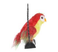 ERINGOGO Éducatif Parlant pour Garçon Fille Ans Perroquet Peluche Suspendu Rouge Enregistrement Vocal Imitation Amusante sans Piles