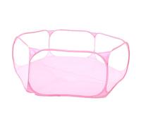 ERINGOGO Enclos pour Petits Animaux Pliable Hexagonal Clôture Intérieure pour Chats Chiens et Lapins Filet Polyester Respirant Installation Facile Espace Sécurisé Polyvalent pour Animaux