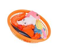 ERINGOGO Ensemble de 9 Pièces de Découpe de Fruits de Mer pour Garçon et Filles, Éducatif Précoce Crabe et Poisson Simulés, Plastique Sûr, pour Jeu de Rôle et Développement Cognitif