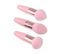 ERINGOGO Éponge à Maquillage Mini Blender 3 Pièces pour Peaux Sensibles et Normales, Accessoires Cosmétiques pour Application Visage et Fond de Teint Plusieurs styles