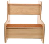 ERINGOGO Escalier pour Chien Âgé à Deux Niveaux 30 CM Antidérapant Rampe de Chevet en Mousse Haute Densité pour Petits Chiens et Chats Marchepied Lavable pour Canapé et Lit