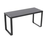 ERINGOGO Étagère de Rangement Organise et Expose Vos Accessoires Cuisine Design Simple en Fer Noir Support pour Ustensiles, pour Armoire ou Placard