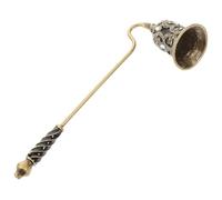 ERINGOGO Éteignoir à Bougie Floral Strass, Long Manche 19x6x4 Cm, Extincteur Sûr pour Bougies, Accessoire Maison Décoratif, Outil Éteindre Flamme sans Projection, Ustensile Bougies Élégant