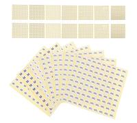 ERINGOGO Étiquettes Autocollantes Rondes pour Vêtements, 7000 Pièces, Tailles S à 4Xl, Résistantes à L'Eau, Adaptées pour Marchés de Gros et Boutiques de Vêtements