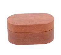 ERINGOGO étui pour médiator Cas Titulaire Prendre sélectionne médiators dirigé récipient Contenant Un médiator Étui de Choix de Guitare Support en Bois pour médiator Velours Black