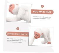 ERINGOGO Figurine Singe Solide et Réaliste Modèle Animal Simulé Éducatif pour Garçon Fille Décoration Ludique et Détaillée