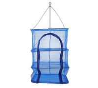 ERINGOGO Filet de Séchage Pliant à Suspendre pour Poissons Crevettes Fruits et Légumes Maille Nylon Respirante Écologique Cadre Acier Intégré Couches Usage Intérieur et Extérieur avec