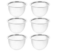 ERINGOGO Filtres à Thé en Acier Inoxydable Lot de 6 7,8 CM Passoire Fine pour Infusion de Feuilles Accessoire la Cuisine