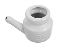 ERINGOGO Flacon De Rinçage Nasal En Céramique 350 Ml Pour Lavage Complet Des Sinus, Irrigation Douce, Nettoyage Nasal Quotidien Pour Yoga Et Soins Respiratoires