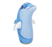 ERINGOGO Flottant Dauphin Gonflable PVC Décoration de Fête Colorée Étanche pour Piscine Adapté à Tous Âges Accessoire Amusant et Résistant Aux Intempéries