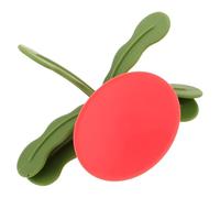 ERINGOGO Gamelle Anti-glouton pour Chien Grand Taille Insert en Silicone Vert Feuille et Base Antidérapante, Distributeur de Croquettes à Alimentation Lente pour Meilleure Digestion