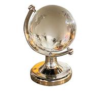 ERINGOGO Globe de Bureau en Cristal Borosilicate 6 CM Ornement Décoratif Mini Accessoire Stable et Esthétique pour Décoration Intérieure Présent Créatif Unique