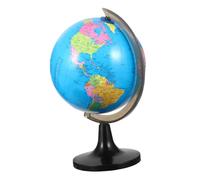 ERINGOGO Globe Terrestre Rotatif de Bureau Grand Format avec Support Globe Géographique Éducatif pour Adultes et Étudiants Carte Précise et Stable pour Enseignement et Décoration