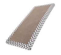 ERINGOGO Griffoir pour Chaton Domestique en Carton Ondulé Résistant, Tapis à Griffer 43x20x2 Cm, Réutilisable, Adapté aux Chats D’intérieur et Espaces de Vie