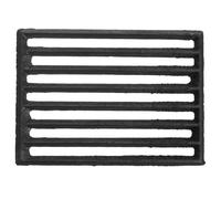 ERINGOGO Grille de Barbecue en Fer Rectangulaire 23,5 X 17,5 CM Couvercle pour Poêle à Bois, Résistante la Déformation, pour Camping en Plein Air