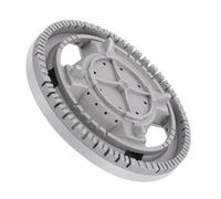 ERINGOGO Grille De Brûleur En Métal Pour Plaque De Cuisson à Gaz Encastrée, Chapeau De Brûleur 130 Mm à Bord Droit, Accessoire De Rechange Pratique Cuisine Sécurisée