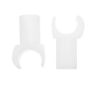 ERINGOGO Guide de Rail de Siège et Curseur de Siège 2 Pièces en Plastique pour Fauteuil Roulant Électrique, Pièces de Rechange pour Usage Quotidien