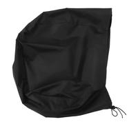 ERINGOGO Housse de Dévidoir Imperméable et Anti-soleil, pour Jardin et Pelouse Housse de Tuyau D'arrosage, Polyester Noir, Rétractable pour Tuyau D'arrosage Extérieur