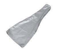 ERINGOGO Housse de Guitare Basse Imperméable Anti-poussière, Argentée | Tissu Enduit D’argenté, Légère et Pliable, Stockage Facile, Protège L’eau Dommages
