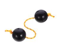 ERINGOGO Instrument de Percussion Œuf Maracas Musicales Plastique pour Garçon Fille Oeufs Rythmiques pour Développement Musical Éducatif pour Activités Parent Garçon Fille Diamètre Noir
