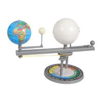 ERINGOGO Instrument Éducatif Astronomique Trois Sphères Simulateur Solaire et pour Modèle Système Solaire Interactif pour Apprentissage Scientifique