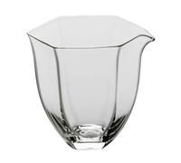 ERINGOGO Japanese Style Tea Fairness Cup Heat Resistant Glass Tea Dispenser Smooth Surface Round Edges Practical Home Drinkware